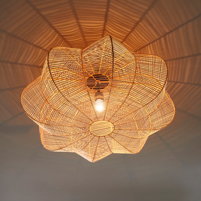 Riviera Maison plafondlamp Naturel - Zizi - (ØxH) 60x27