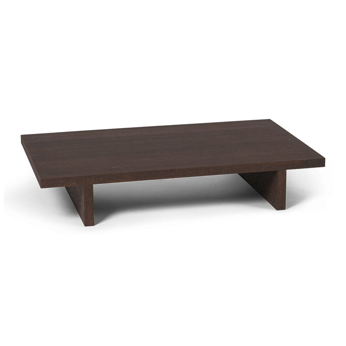 Ferm Living Kona Low Salontafel Dark Stained - S