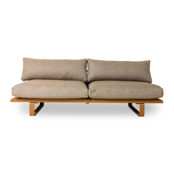 HKliving Lounge Tuinbank Kussenset - Beige