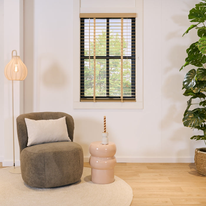 Jaloezie Hout - Hout - Naturel - Hout - 60x180x5cm (BxHxD)