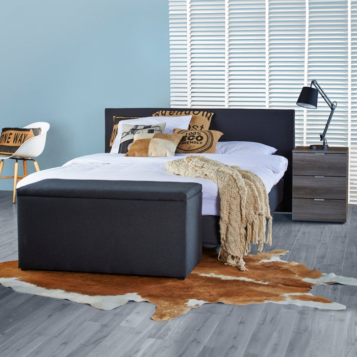 Jaloezie Hout Wit - Hout - 160x180x5cm (BxHxD)