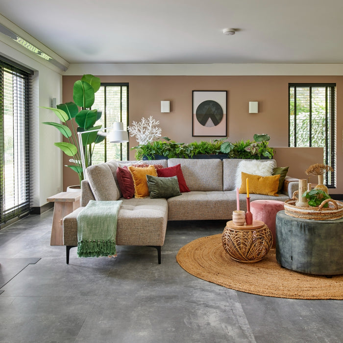 Jaloezie Hout Zwart - Hout - 180x180x5cm (BxHxD)