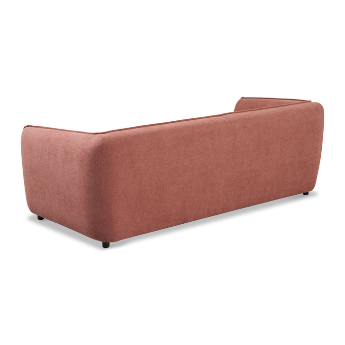 by fonQ Soft 3-zitsbank - Micro Chenille - Oud Roze