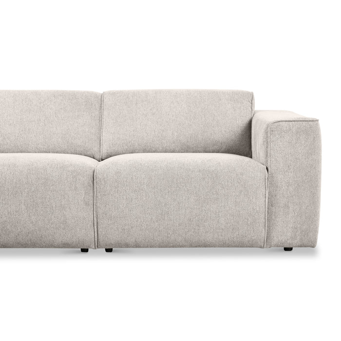 by fonQ Stretch Hoekbank Links - Naturel