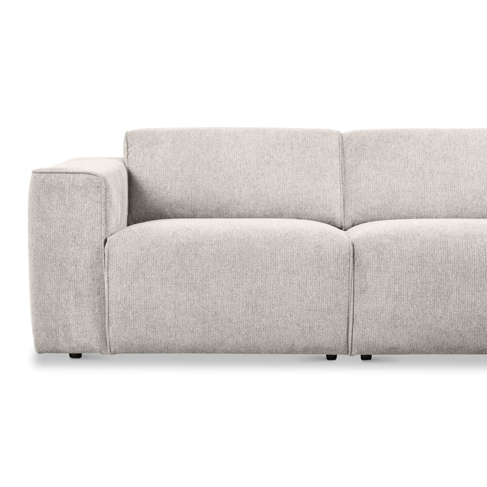 by fonQ Stretch Hoekbank Rechts - Naturel