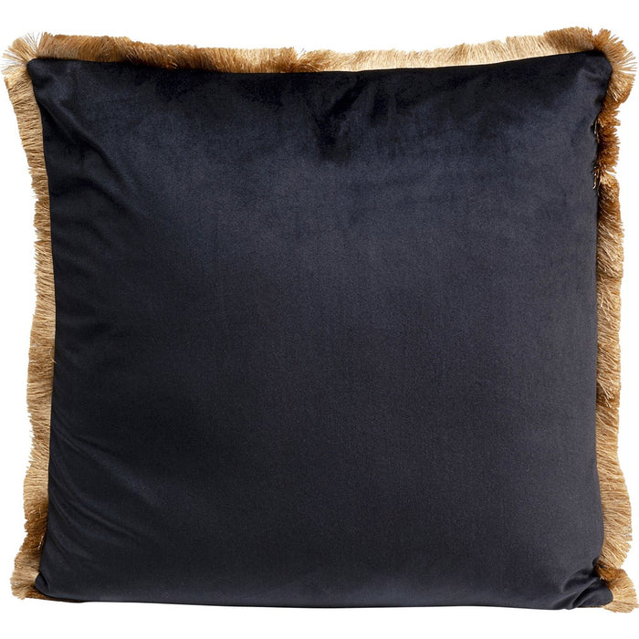 Kare Kussen Tiger Chain Zwart 45x45cm