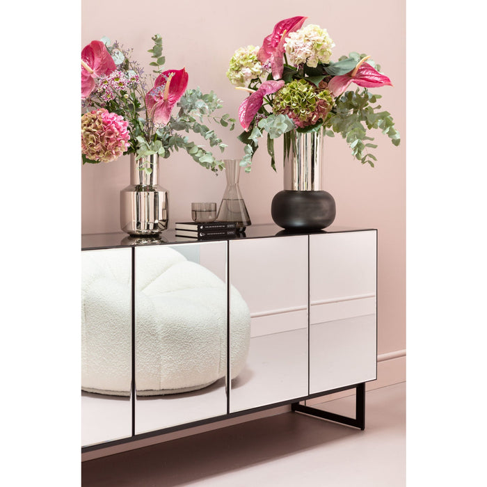 Kare Vaas Vesuv Black 42cm