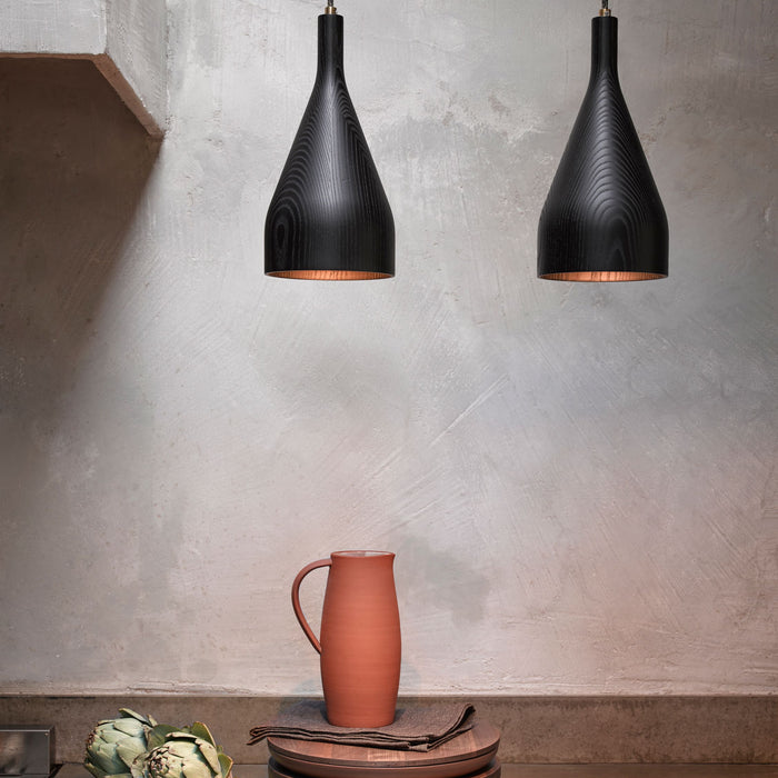 Hollands Licht Timber hanglamp large eiken