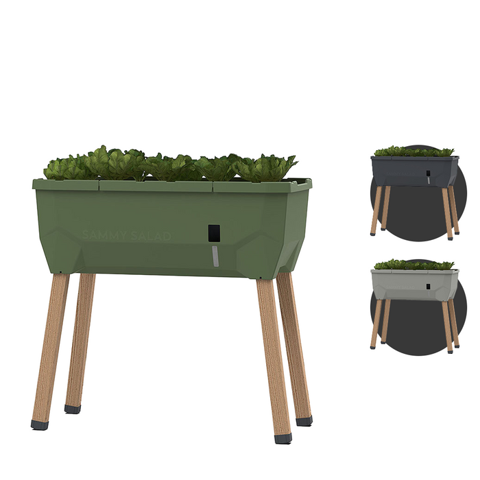 Gusta Garden - Sammy Salad - 15L Slimme bewatering kruidenpot - deksel