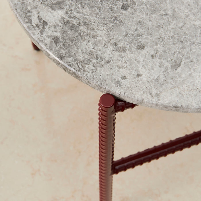 HAY Rebar Bijzettafel Ø 45 cm - Barn Red