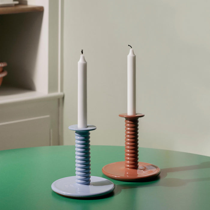 HAY Barro Kandelaar - Lichtblauw