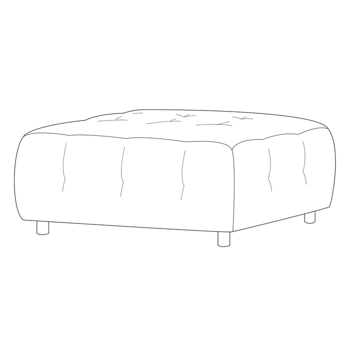 WOOOD Louis Hocker - Polyester - Leaf - 43x90x90