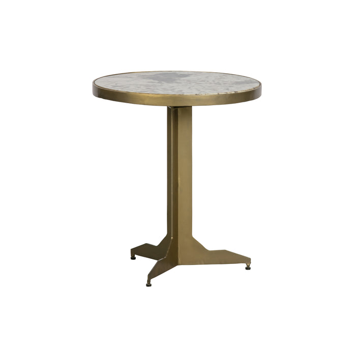 WOOOD Cute Bijzettafel - Marmer - 51xø45