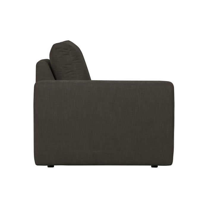 vtwonen Family 1-Zits Bank Element Arm Links - Polyester - Antraciet