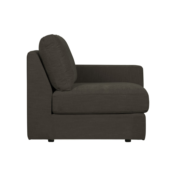 vtwonen Family 1-Zits Bank Element Arm Rechts - Polyester - Antraciet