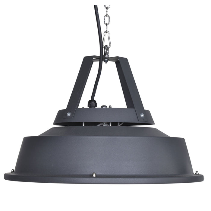Garden Impressions Hangende heater retro 43 cm donker grijs