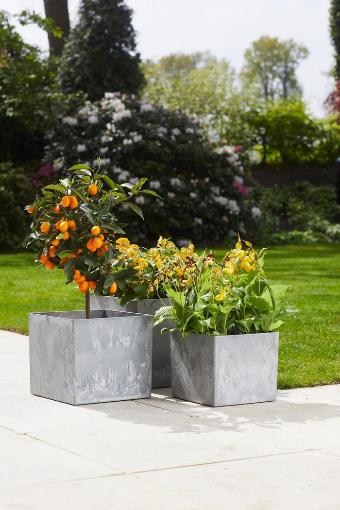 Artstone Bloempot Maud - 32x32 - Oak