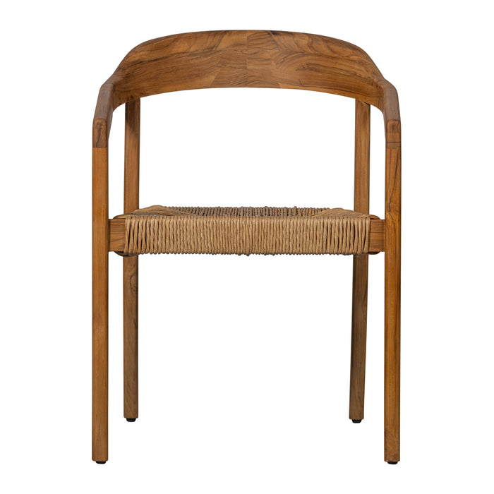 Woood Chena Tuinstoel - Wicker / Teak