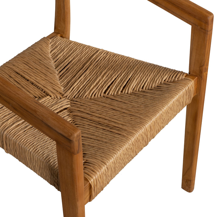 Woood Chena Tuinstoel - Wicker / Teak