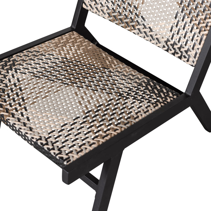 Woood Pom Fauteuil - Aluminium