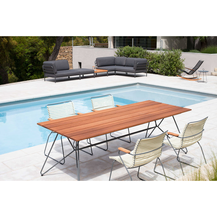 Level salontafel 81x81 frame wit