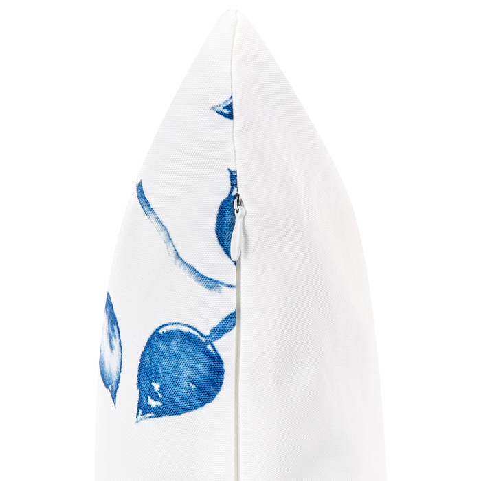 Beliani-TORBORA-Tuinkussen set van 2-Blauw|Wit-45 x 45 cm-Polyester