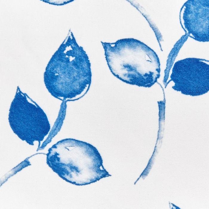 Beliani-TORBORA-Tuinkussen set van 2-Blauw|Wit-45 x 45 cm-Polyester