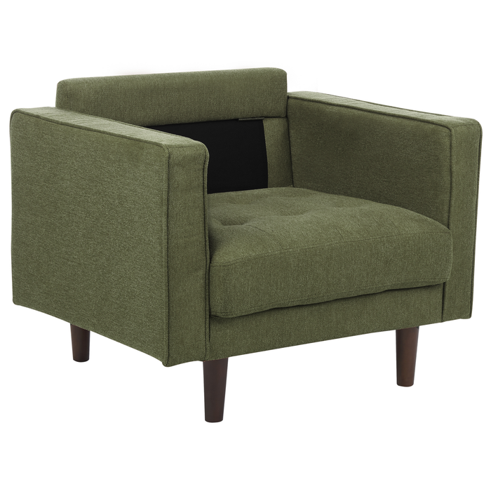 Beliani - NURMO - Woonkamer set 4-zits - Donkergroen - Polyester