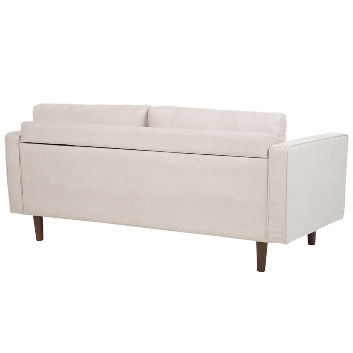 Beliani - NURMO - Woonkamer set 6-zits - Lichtbeige - Polyester