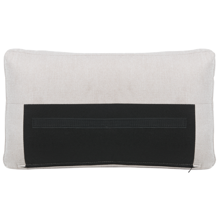 Beliani - NURMO - Tweezitsbank - Lichtbeige - Polyester