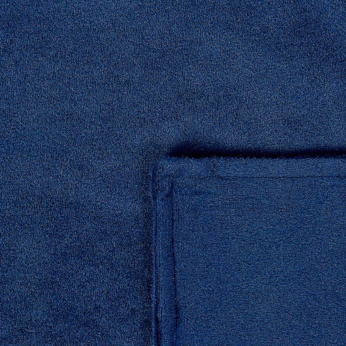 Beliani-RHEA-Verzwaringsdeken hoes-Marineblauw-150 x 200 cm-Polyester
