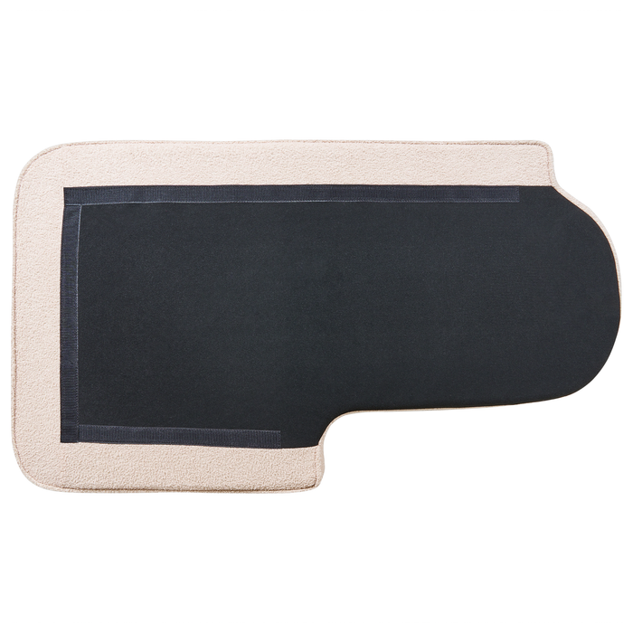 Beliani - ALLIER - Chaise longue - Lichtbeige - Rechterzijde - Bouclé