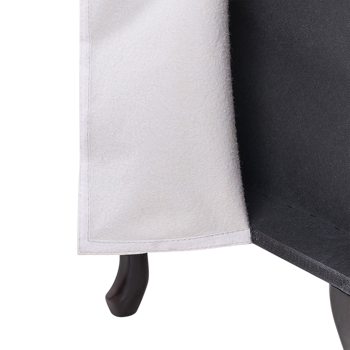 Beliani - PESSAC - Chaise longue - Blauwgroen - Rechterzijde - Fluweel