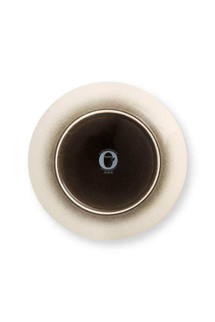 vtwonen Dinerbord - Porselein - Ø 30 cm - Black Gradient
