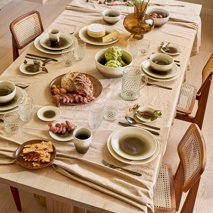 vtwonen Longdrinkglazen Dots - Glazen - Set van 4 Drinkglazen - 400 ml