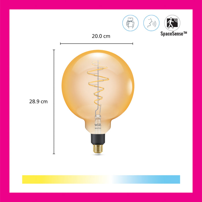 WiZ Giant Filament - Slimme LED-Verlichting - Warm- tot Koelwit Licht…