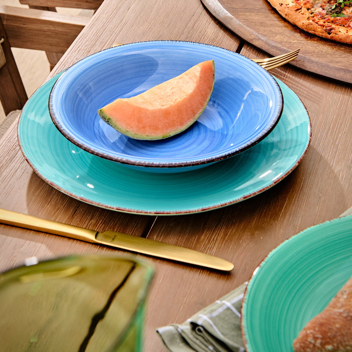 Studio Tavola Azur Serviesset 18-delig - Ocean Blue