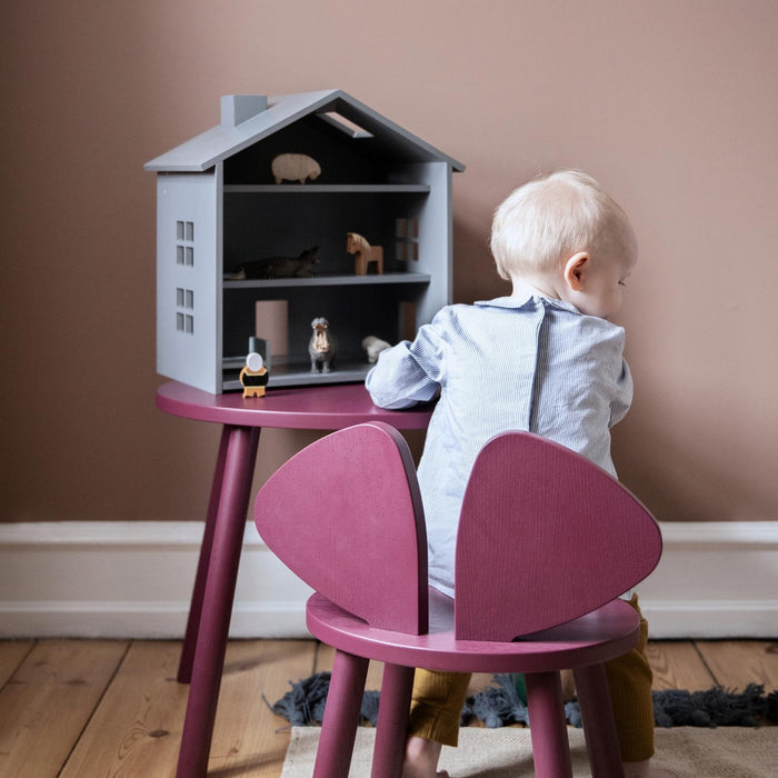 Mouse kinderstoel petroleum