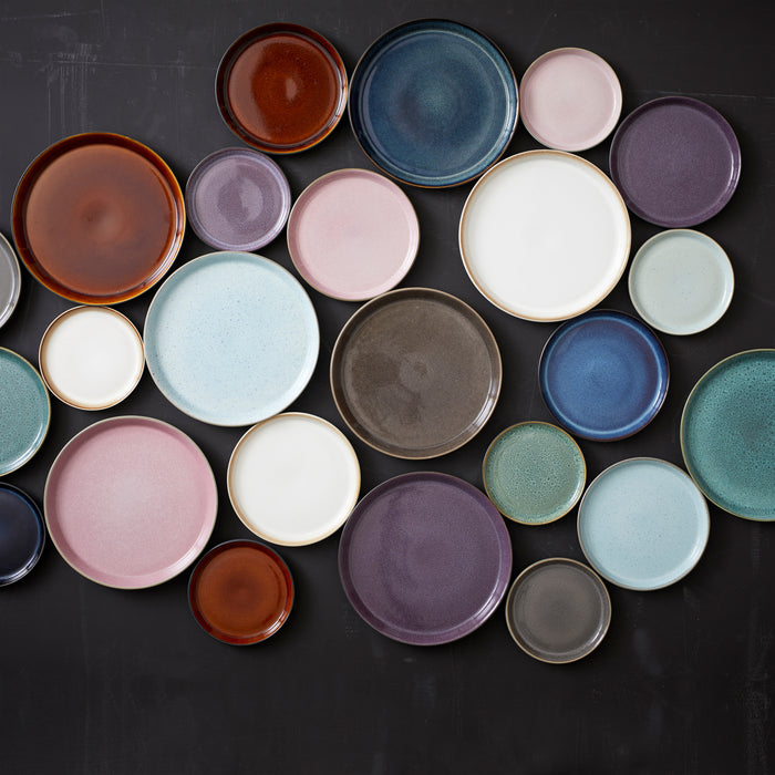 Bitz Ontbijtbord | Dessertbord Gastro Zwart|amber ø 21 cm