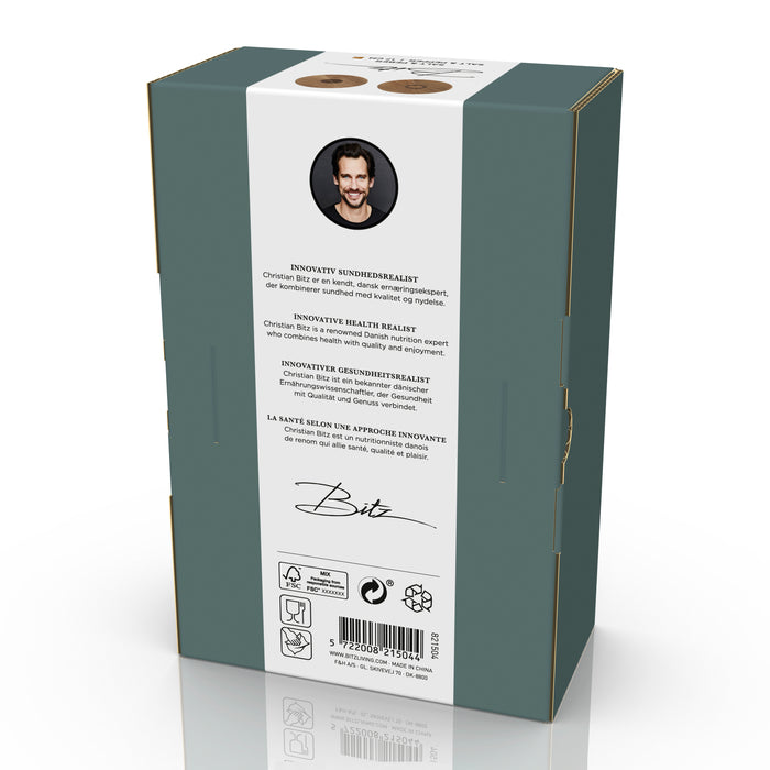 Bitz Gastro Peper- en Zoutmolen - Amber