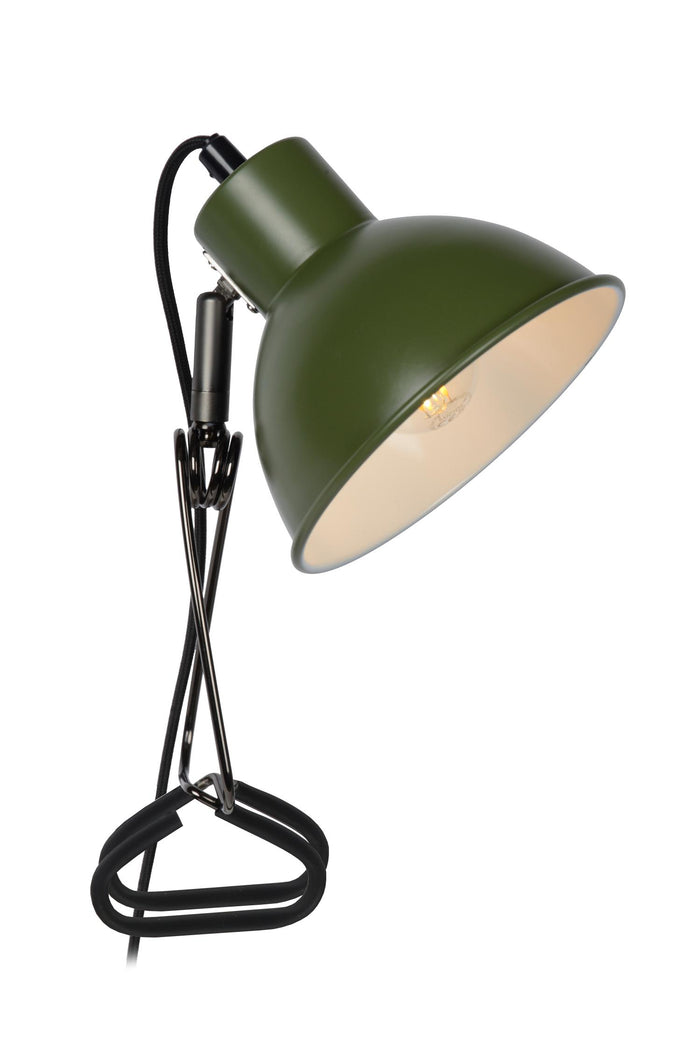 Lucide MOYS Klemlamp - Groen