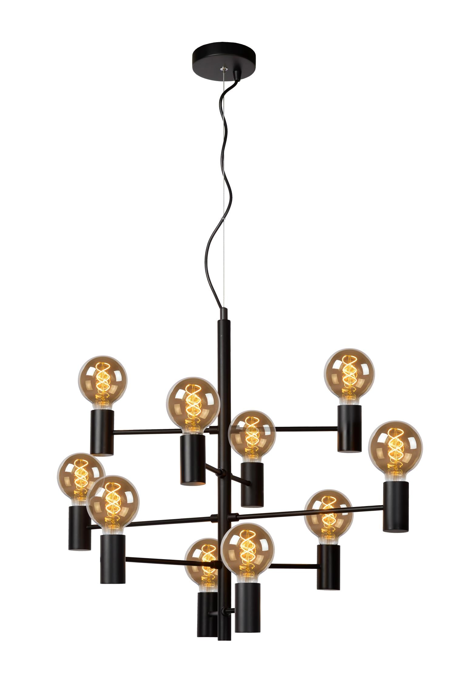 Lucide LEANNE Hanglamp - Zwart