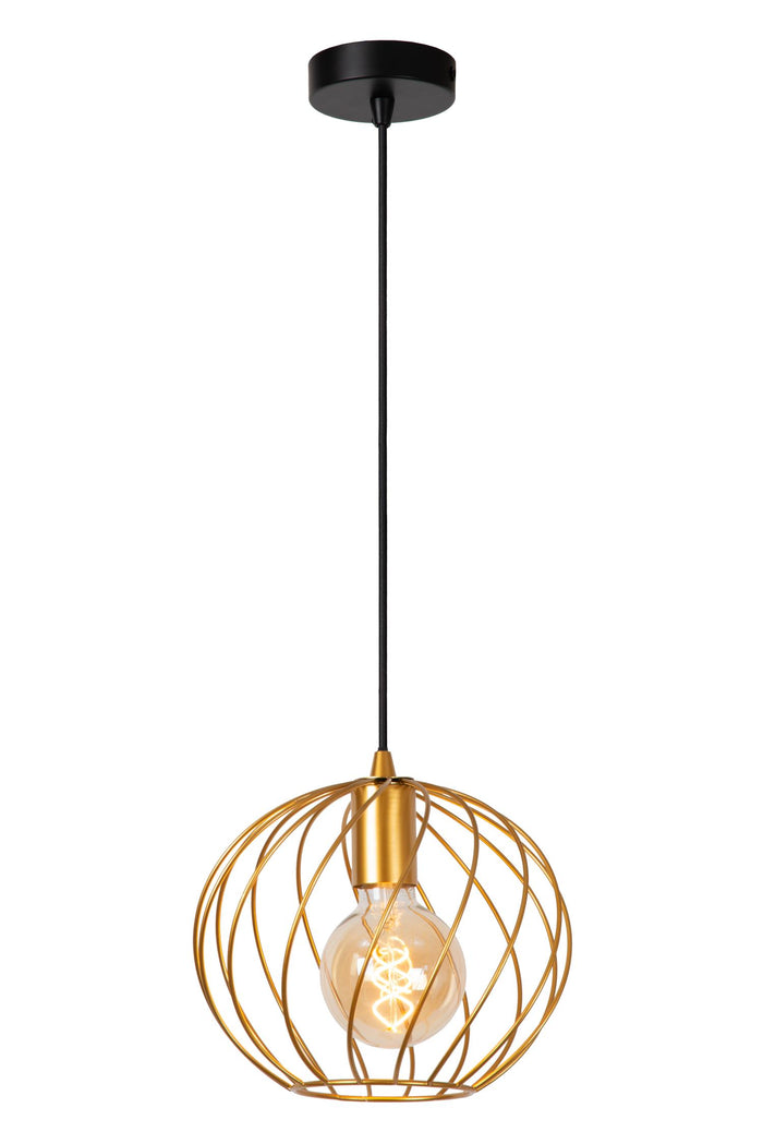 Lucide DANZA Hanglamp - Mat Goud | Messing