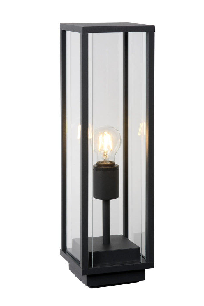 Lucide CLAIRE Sokkellamp 1xE27 - Antraciet