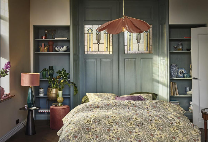 At Home Dekbedovertrek Flanel Outdoor - natural