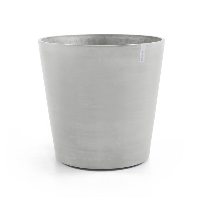 Ecopots Amsterdam Wheels 60 White Grey