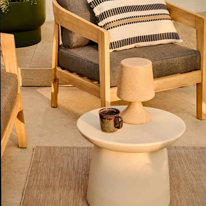 Villa Collection Midnat LED Tafellamp - Lichtbruin