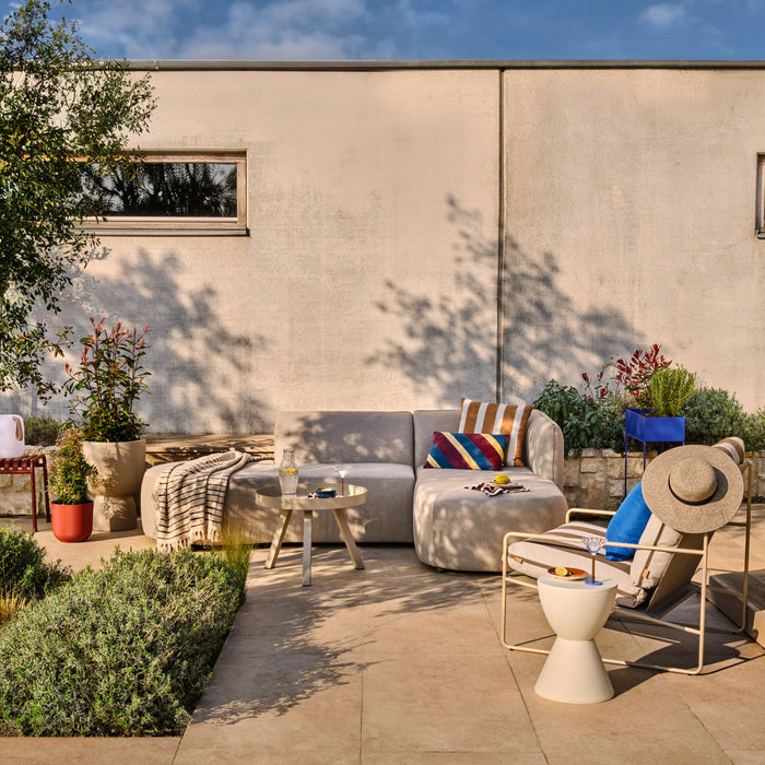 Woood Chios Loungebank - Zand - Links