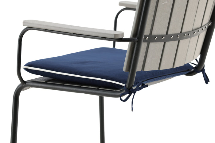 Rebellenclub Ellix Tuinstoelkussen - Blauw