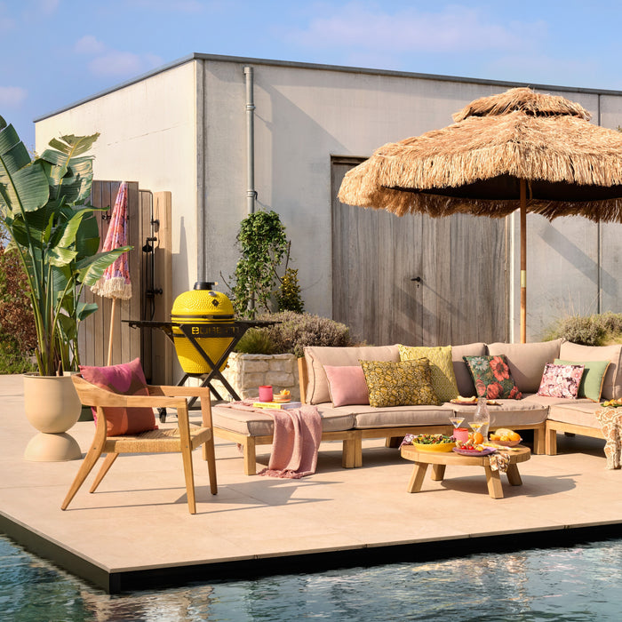 WOOOD Chena Fauteuil - Wicker/Teak